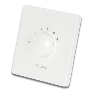 白色定阻音量控制面板