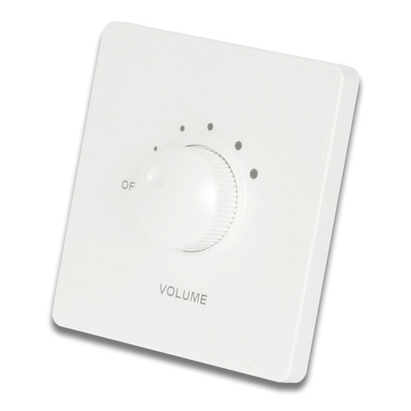 白色定阻音量控制面板