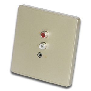 金色86型音频接线面板