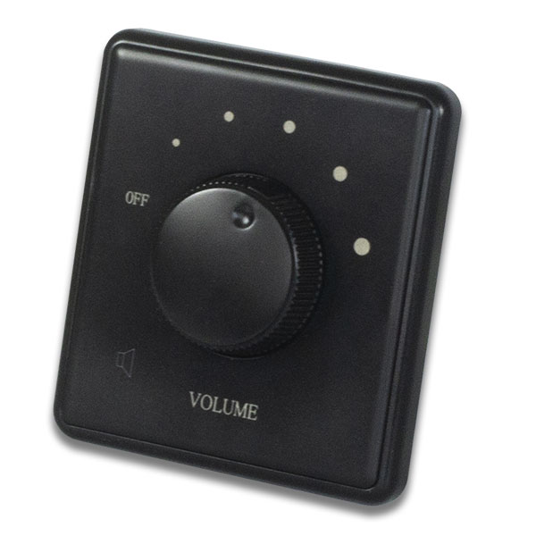 黑色音量控制面板